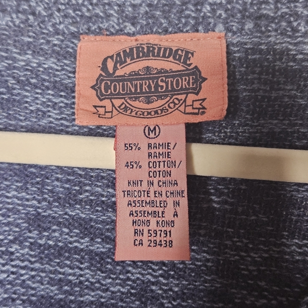 EUC Vintage Cambridge Country Store Americana USA Vest Patchwork Women's… - Picture 7 of 9